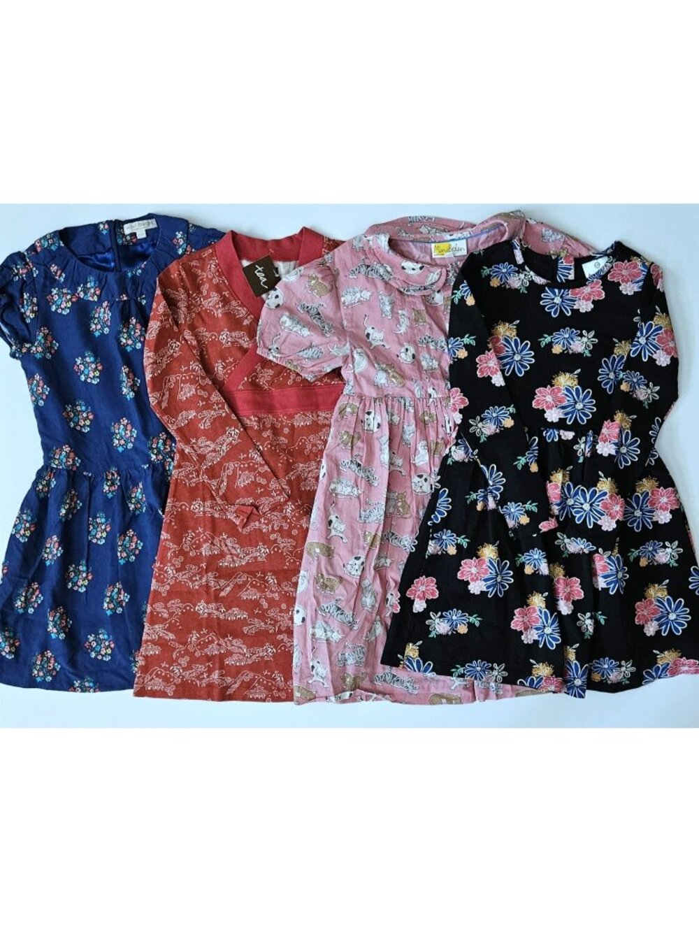 Tea Collection Mini Boden Hanna Anderson 6 Knit Dress Lot